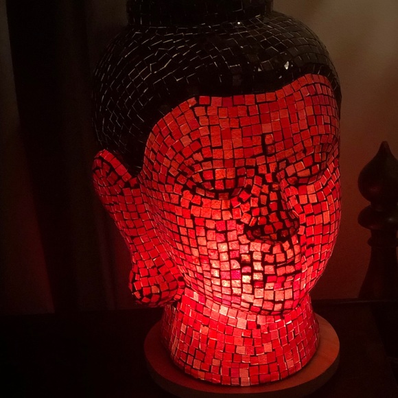 New Hand Made Mosaic Buddha Lamp From Bali ♥️ - Picture 10 of 16